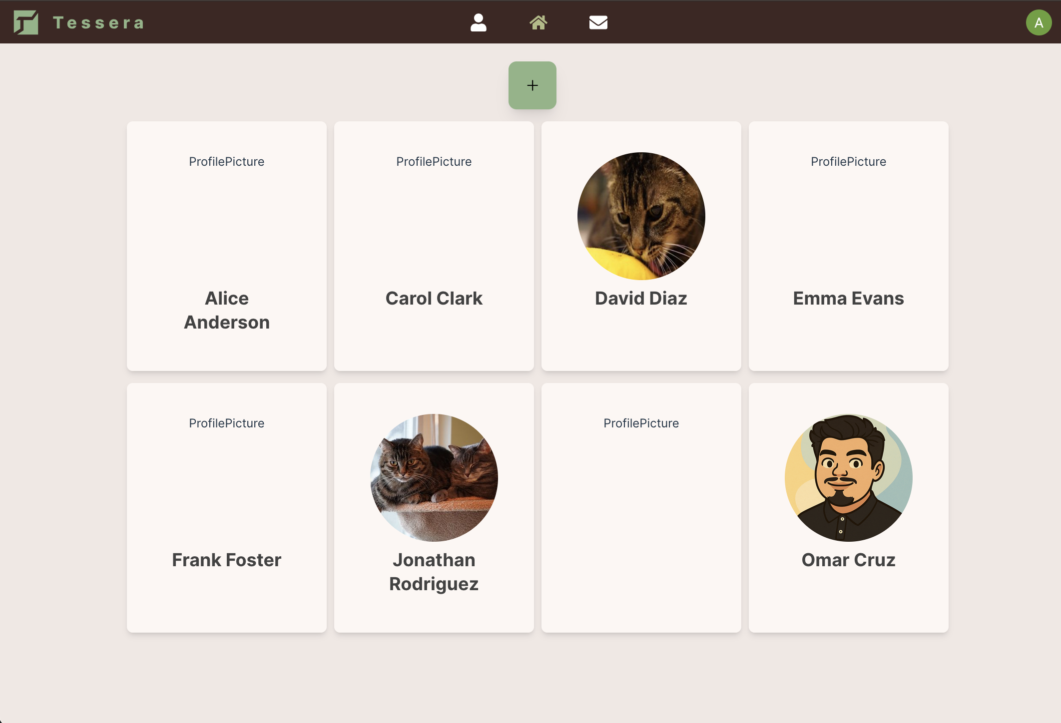 Connections Page